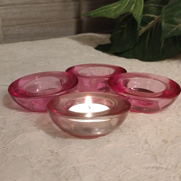 ⚜️ Tea Light Holders Set of 4 - Picture 1 of 5